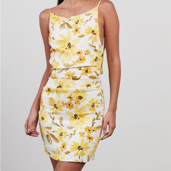 BEC AND BRIDGE DAPHNE MINI DRESS PRINT US SIZE 4 - Picture 4 of 10